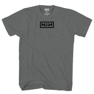 Nine Inch Nails Classic Logo Charcoal Tee